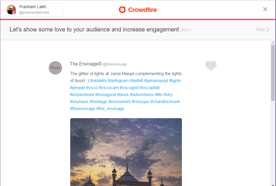 Engagement - Crowdfire